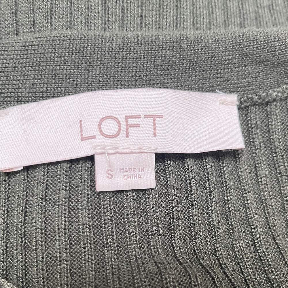 Loft Ribbed open Cardigan - Picture 4 of 7